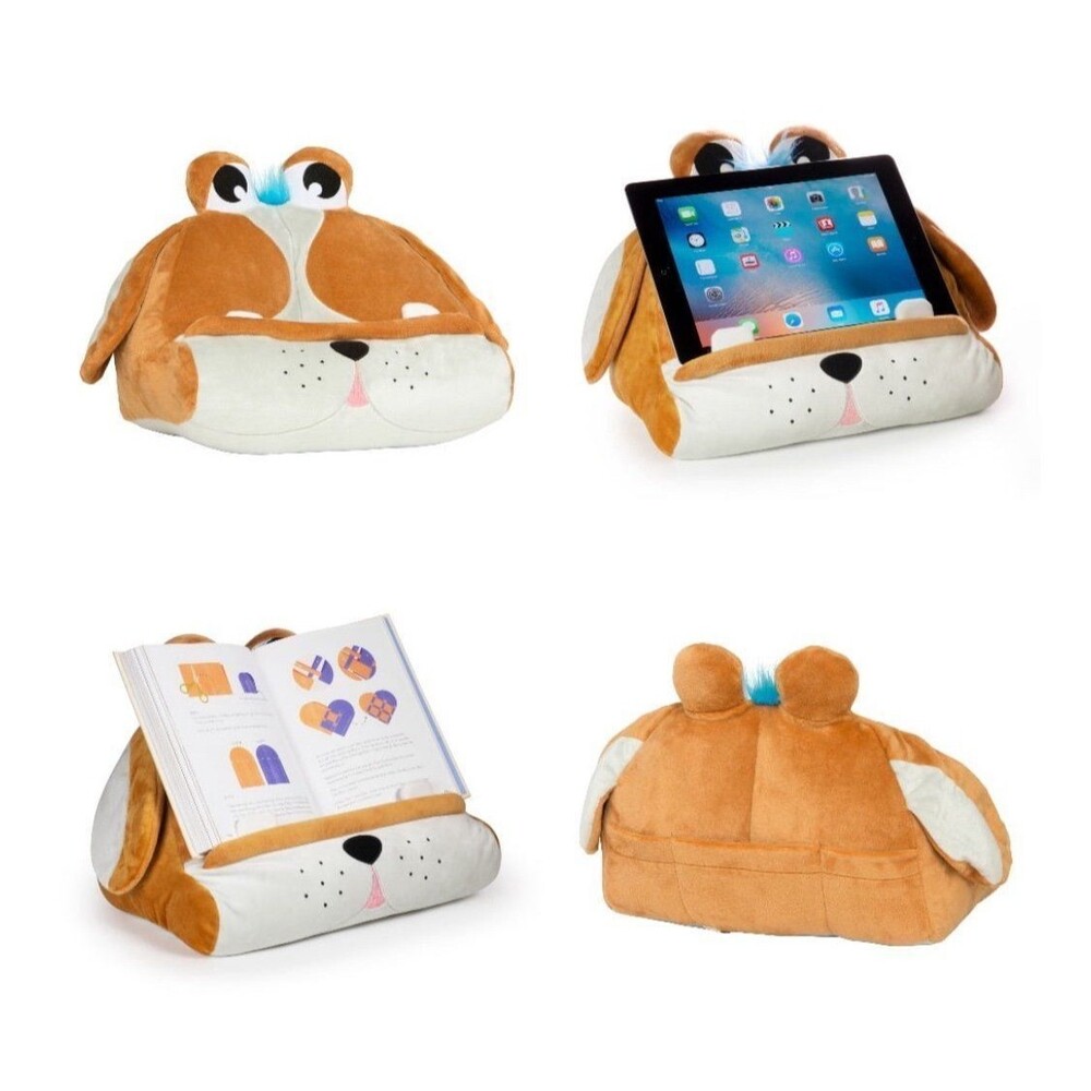 Cuddly Reader Puppy Pete (Ipad & Book Stand)